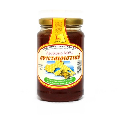 Παραδοσιακό Μέλι Συνεταιριστικό Μυτιλήνης 450 gr